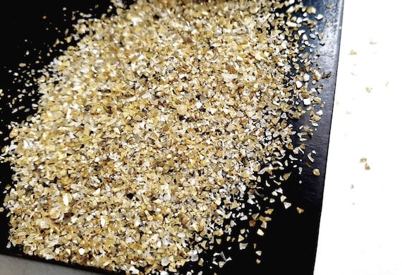 Raw Yellow Diamond Dust, Natural Rough Yellow Diamond Dust, Raw Uncut Diamond, Loose Yellow Diamond Dust (1Ct To 10Cts Options) - PPD746