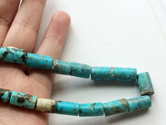 Perline Rotonde Di Turchese Naturale Da 4 Mm, Grado AAA - Foto 5