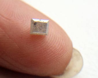 White Emerald Cut Diamond 0.25Ct Conflict Free Loose Diamond Engagement Ring Jewelry Stone 2.9x3.5mm