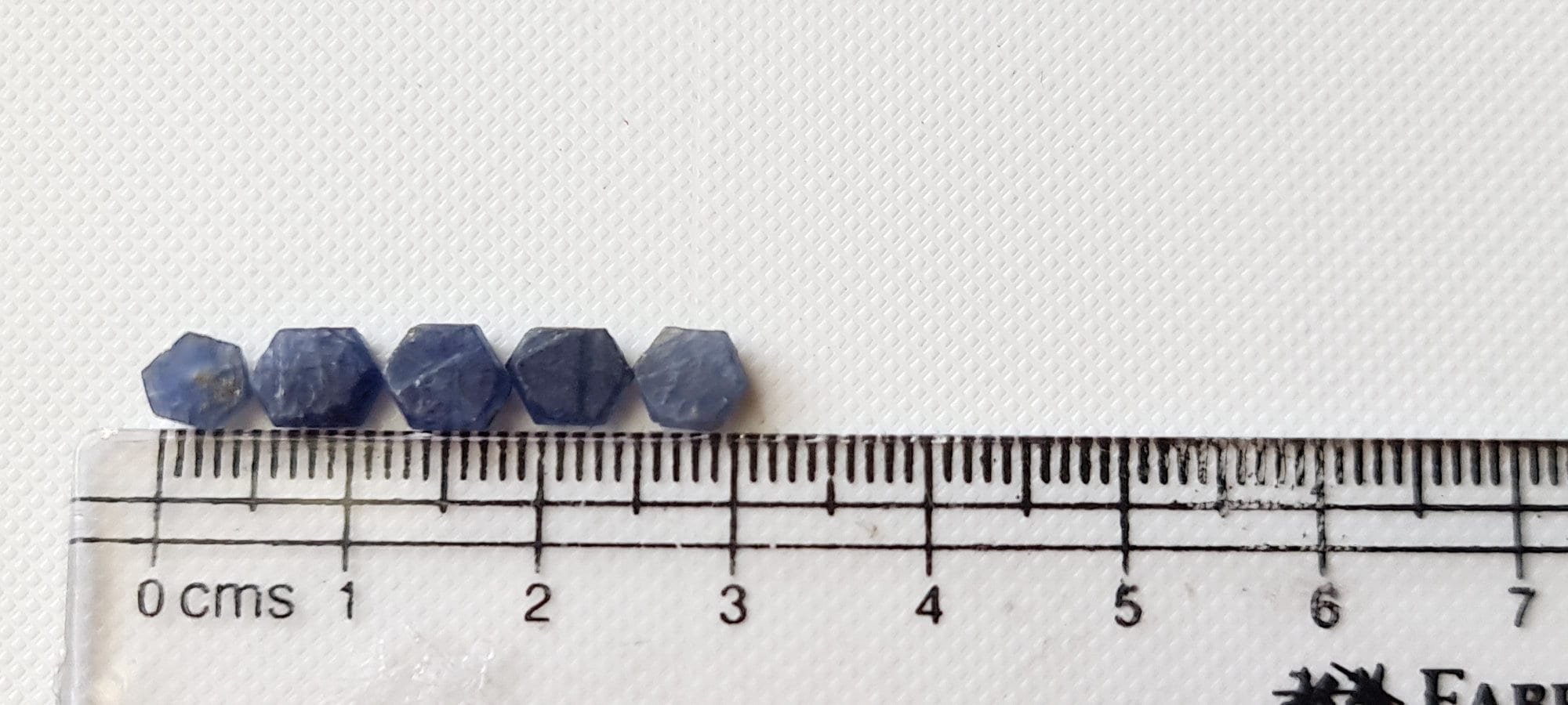 Natural Blue Sapphire Rough, Un Drilled Raw Sapphire for Jewelry