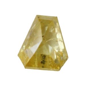 Yellow Shield Diamond, Natural Yellow Diamond Shield For Ring, Loose Diamond Shield Pendant, Diamond Shield for Engagement Rings, 4.8x4.3mm image 10