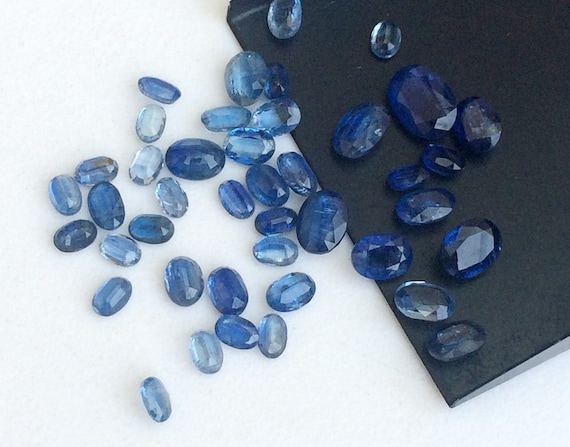 Vente en gros 12 pièces, pièces, pièces, 10 Ctw Kyanite ovale coupé beaucoup Pierre, pierres de Kyanite ovale à facettes, lâche Kyanite, 4x6mm - 8x6mm - Ks3166 727333 Vente en gros 12 pièces, pièces, pièces, 10 Ctw Kyanite ovale coupé beaucoup Pierre, pierres de Kyanite ovale à facettes, lâche Kyanite, 4x6mm - 8x6mm - Ks3166 727333