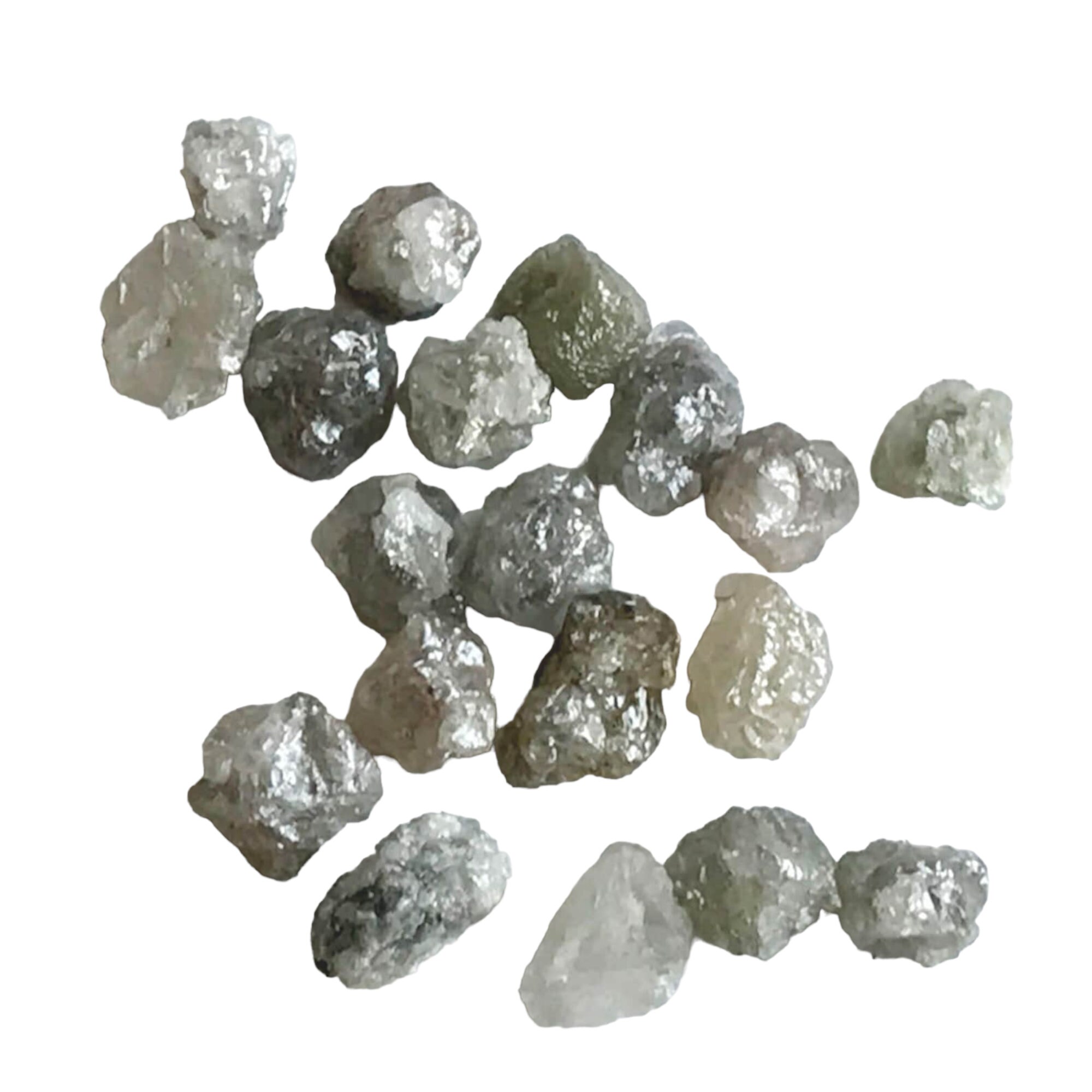 アクセサリー Rough & Rugged 4 Dimensions Studio 2013 4-7mm Grey Rough Diamond, Loose Grey Raw Diamond, Uncut Diamond