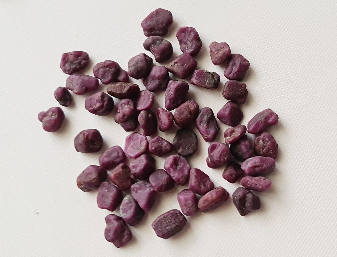 Ruby Stone Stick 8-12mm Ruby Raw Gemstone, Ruby Rough, Pink Ruby Raw, Ruby Raw Crystals ...