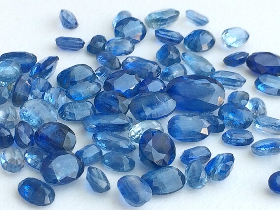 Vente en gros 12 pièces, pièces, pièces, 10 Ctw Kyanite ovale coupé beaucoup Pierre, pierres de Kyanite ovale à facettes, lâche Kyanite, 4x6mm - 8x6mm - Ks3166 727333 Vente en gros 12 pièces, pièces, pièces, 10 Ctw Kyanite ovale coupé beaucoup Pierre, pierres de Kyanite ovale à facettes, lâche Kyanite, 4x6mm - 8x6mm - Ks3166 727333