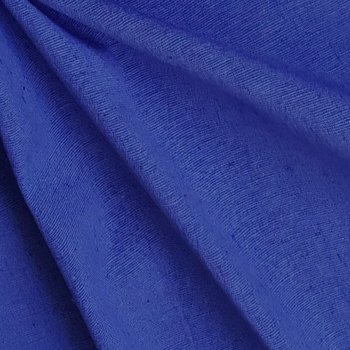 Navy Blue Cotton Linen Fabric by the Yard Decorative Linen Etsy