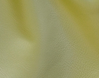 High Quality 54" Wide Light Green Faux Leather Fabric By Yard / Metre, Artificial Leather, 540 GSM, 0.8 mm Thick, Leatherette, Faux Leather