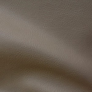 High Quality 54&quot; Wide Dark Fawn Faux Leather Fabric By Yard / Metre, Artificial Leather, 540 GSM, 0.8 mm Thick, Leatherette, Faux Leather