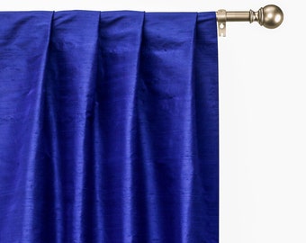 Plain Silk Curtains