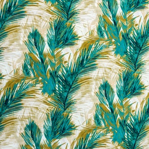 The Green Field Printed Satin Fabric By The Yard / Metre, Printed Upholstery Fabric, Upholstery Fabric, Curtain Drapery Fabric For Couch