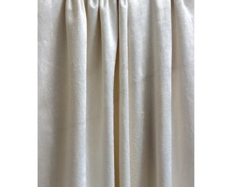 Peacock Blue Velvet Curtain 52x84 Rod Pocket Etsy