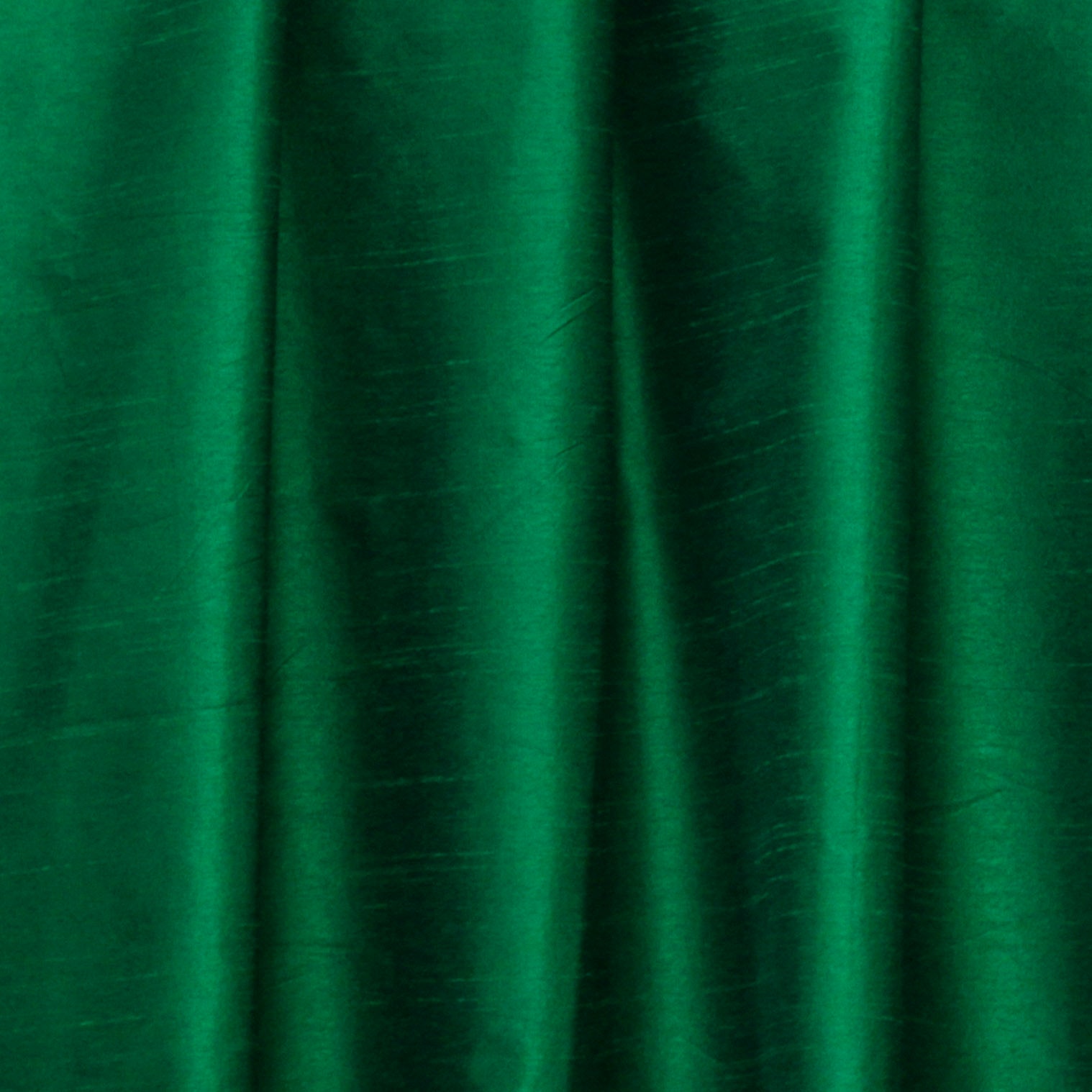 Dark Emerald Green Art Silk Curtain Panels Faux Silk Curtains Etsy