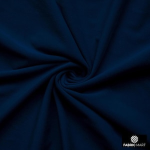 High Quality Plush Velvet Fabric By The Yard / Metre, 54&quot; Velvet Fabric, Fashion Velvet, Soft Curtain Upholstery Velvet - Navy Blue Velvet