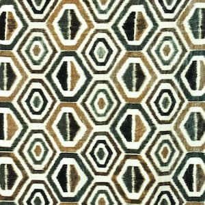 Samt mit Geometrisch bedrucktem Samtstoff, Meterware, Polsterung, Vorhang, Vorhangstoff, Großverkauf, Digitaldruck