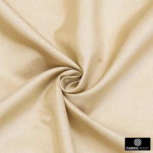 Champagne Art Silk Fabric By The Yard / Metre, Faux Silk Curtain Fabric, Dress Fabric, Wholesale Art Silk Fabric, Slub Faux Silk Fabric