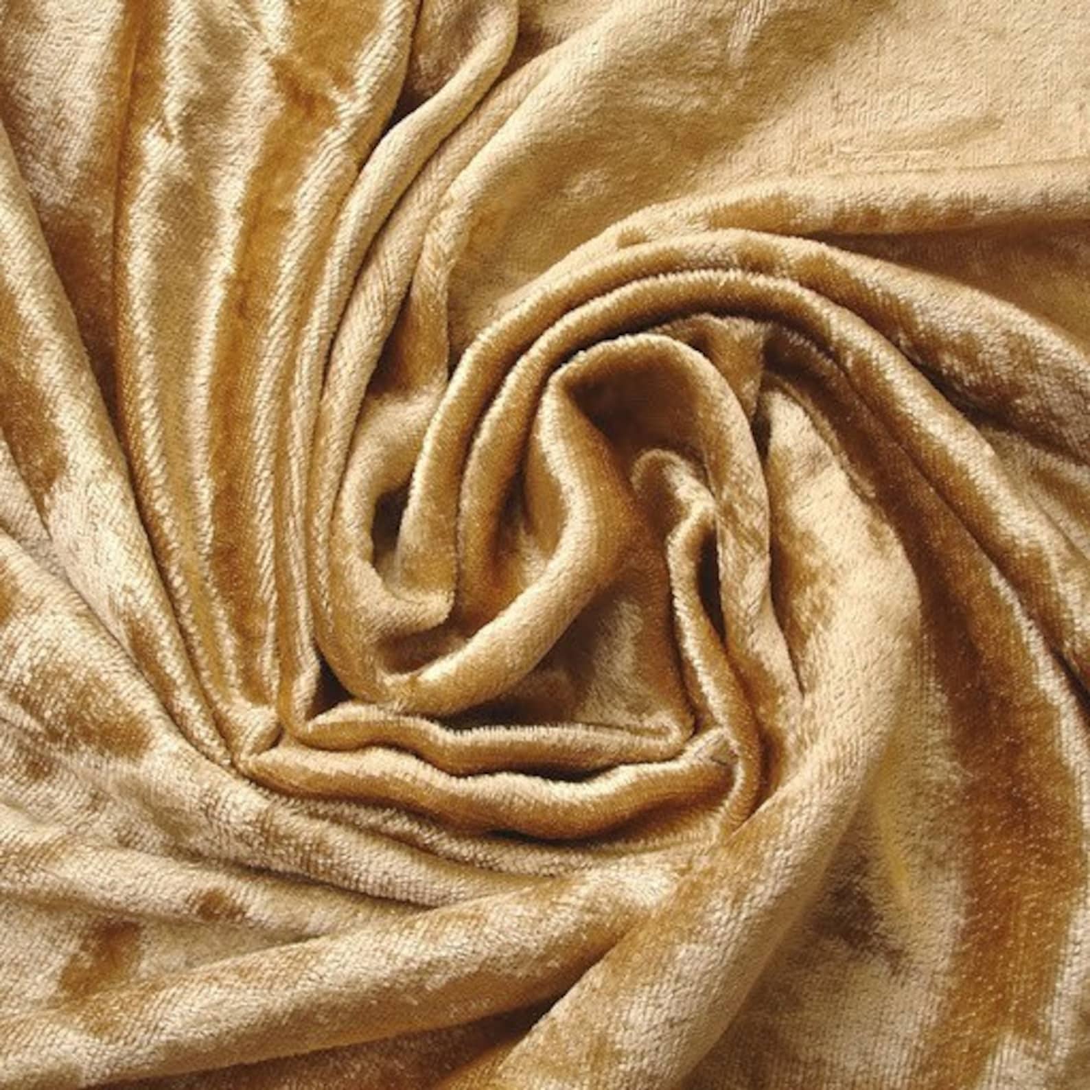 WHOLESALE OFFER 15 OFF 10 Yards Gold Velvet Fabric Etsy
