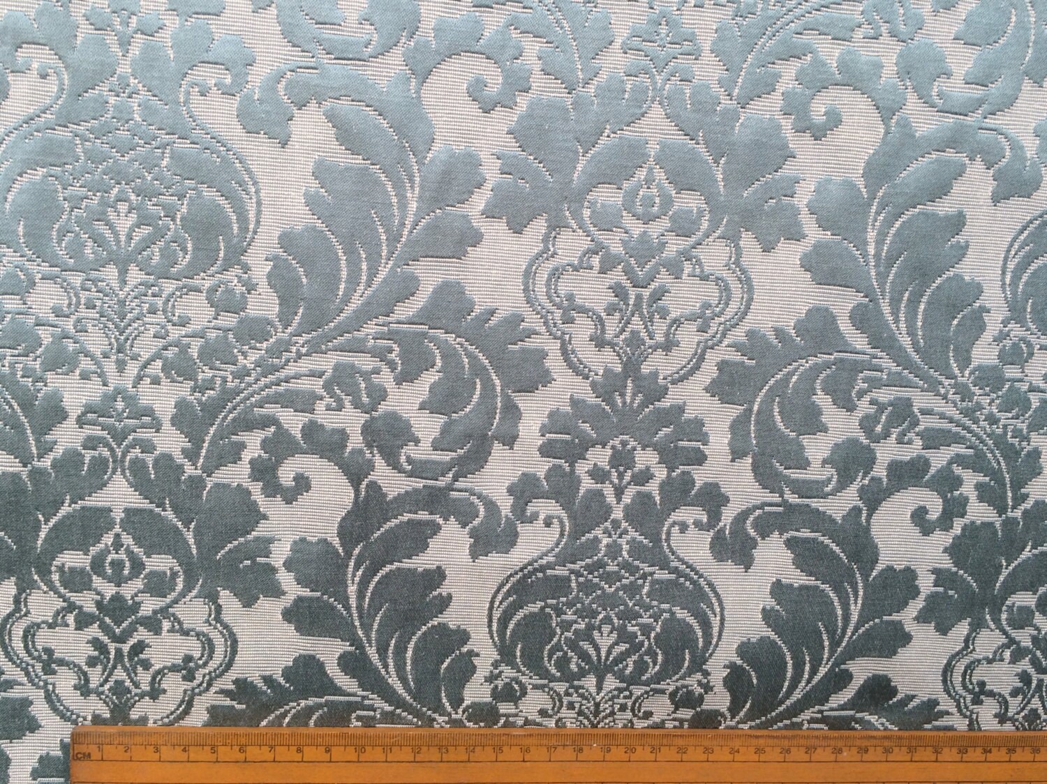 Teal Paradise Curtain Fabric by the Yard Upholstery Fabric Etsy India