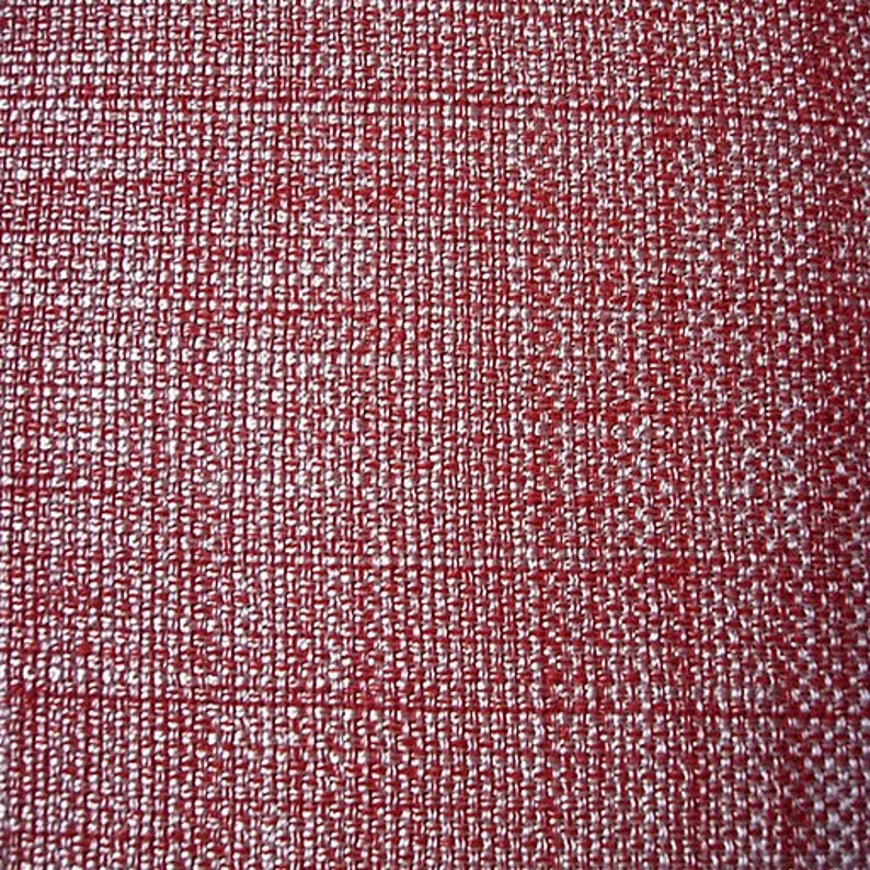 Red Burlap Jute Fabric