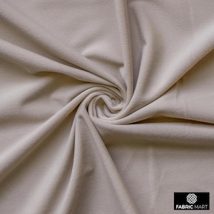 High Quality Plush Velvet Fabric By The Yard / Metre, 54&quot; Velvet Fabric, Fashion Velvet, Soft Curtain Upholstery Velvet - Fawn Velvet