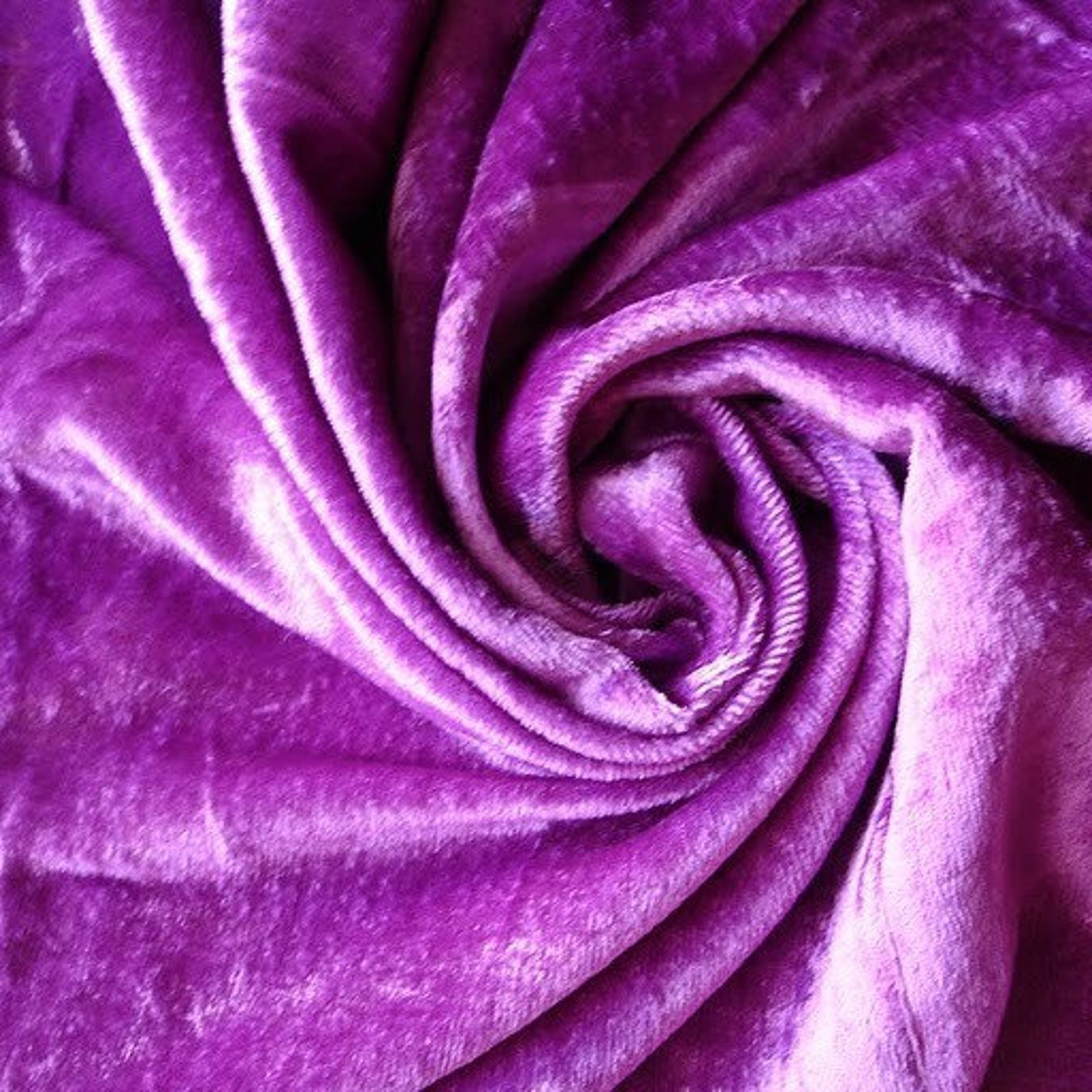 Violet Velvet Fabric Yardage Fabric Curtain Fabric Fashion Etsy