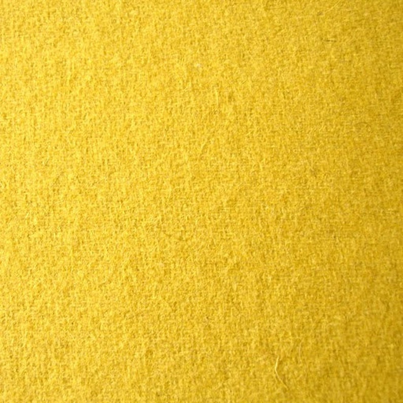 Yellow Felt Fabric 1 Yard | Etsy
