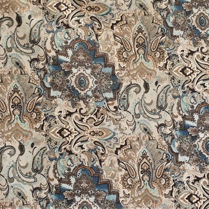Arabian Love Damask Upholstery Fabric By The Yard / Metre, Printed Velvet Fabric, Upholstery Fabric, Curtain Drapery Fabric, Fabric For Sofa