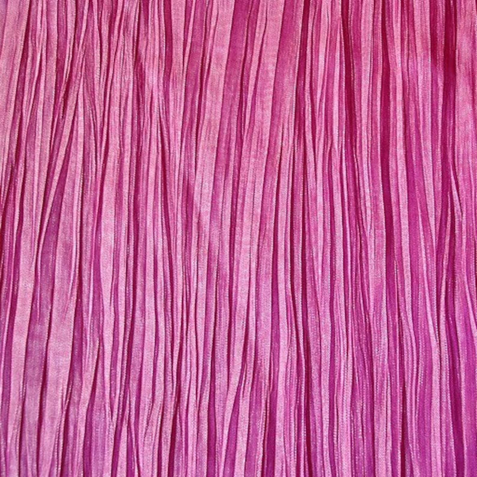 Pink Marble Crushed Silk Dupion Fabric