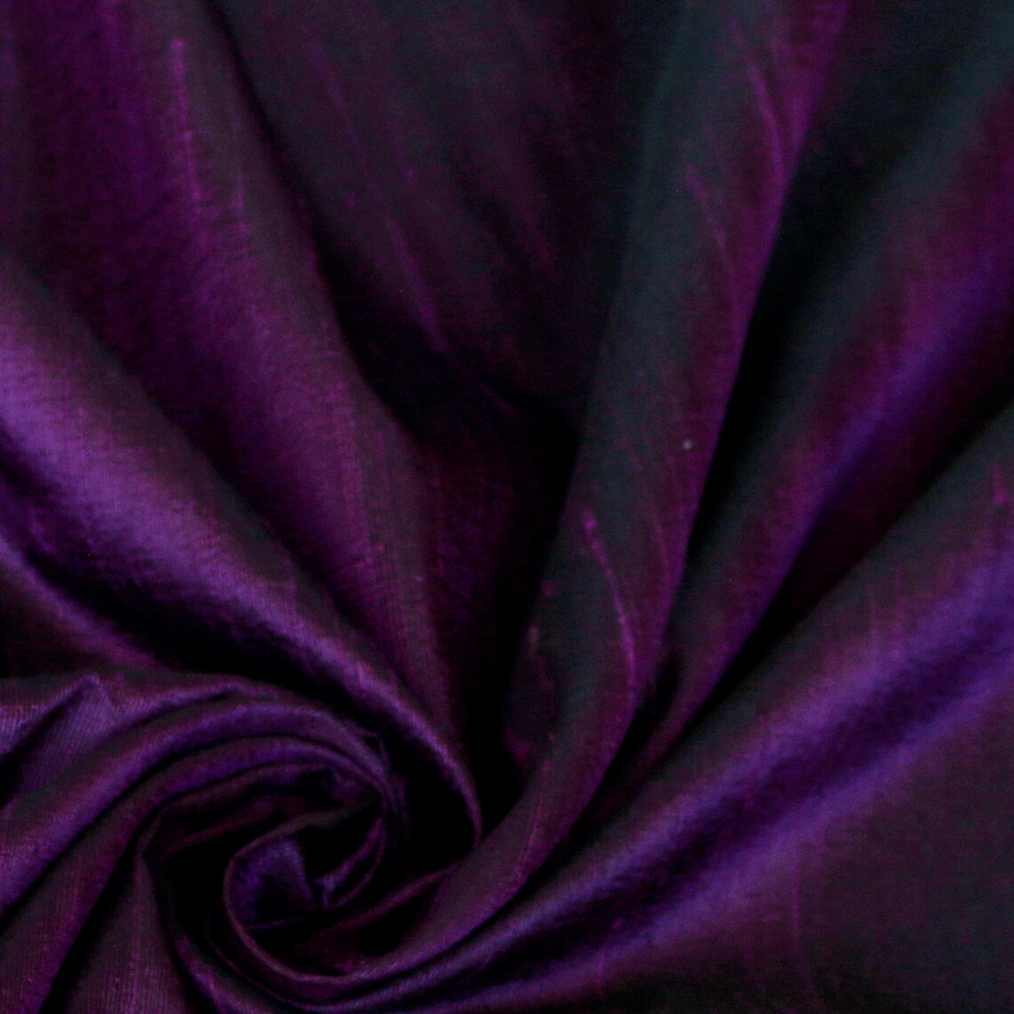 Purple Silk Fabric By The Yard Silk Fabric Silk Dupioni Etsy