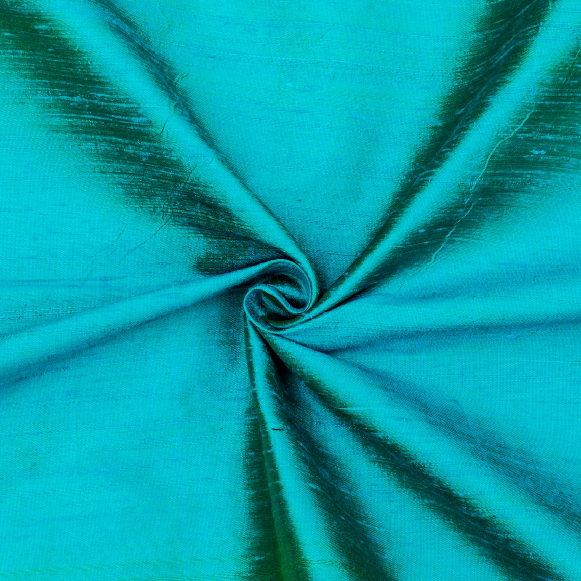Buy Turquoise Green 100 Pure Silk Fabric by the Yard Pure Silk Online
