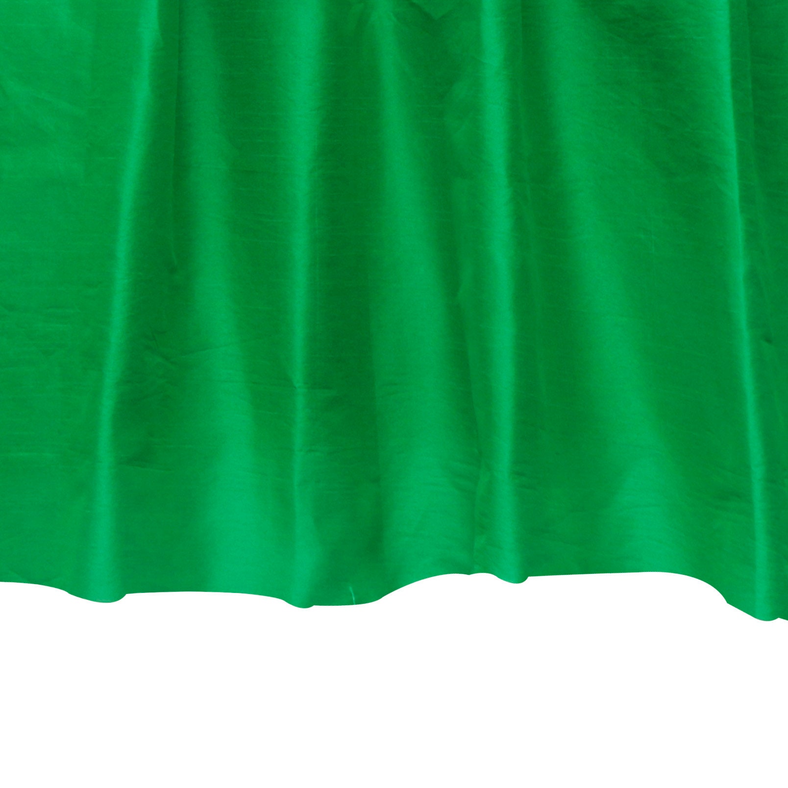 Emerald Green Art Silk Fabric By The Yard Faux Silk Curtain Etsy