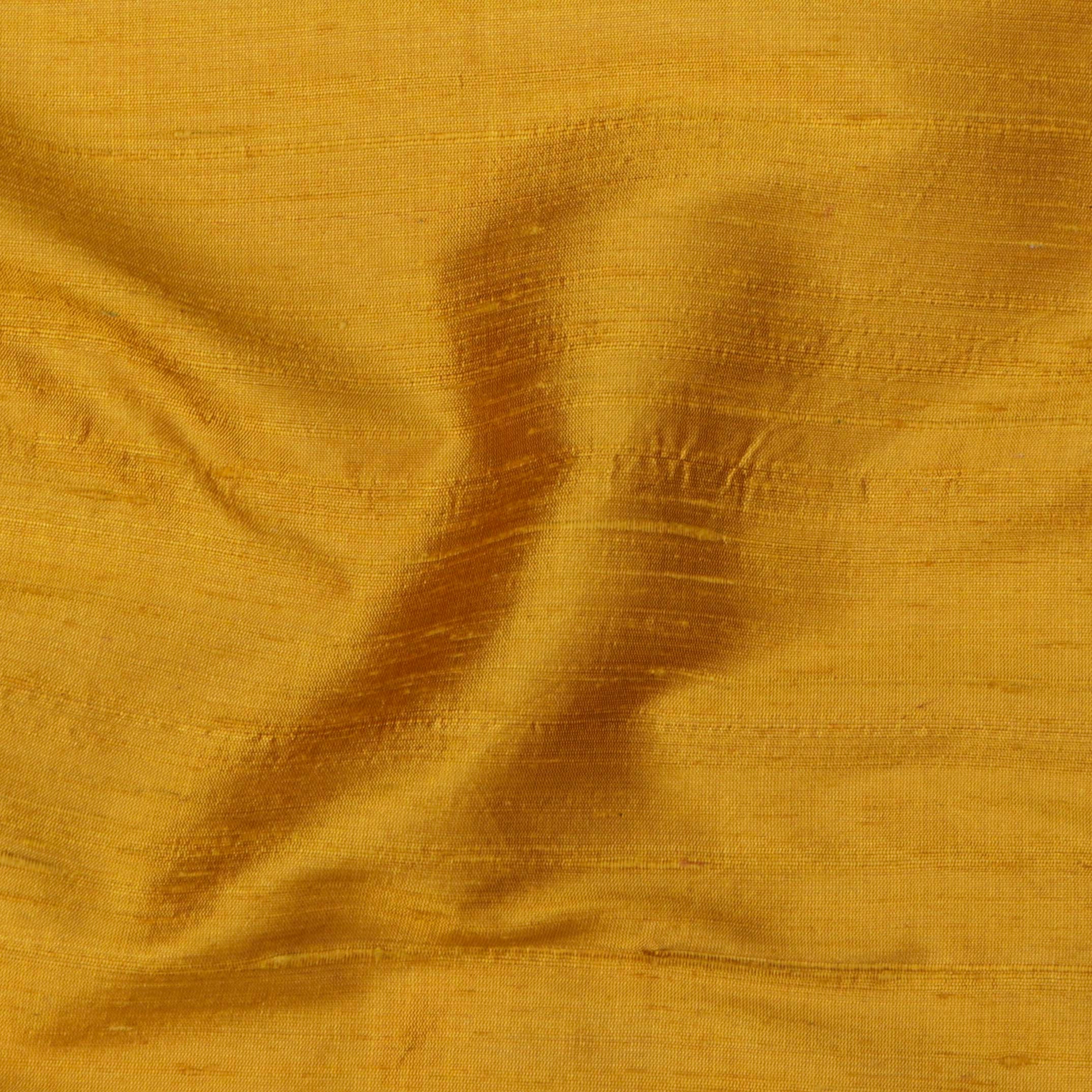 Golden Yellow 100 Pure Silk Fabric by the Yard Pure Silk Etsy India