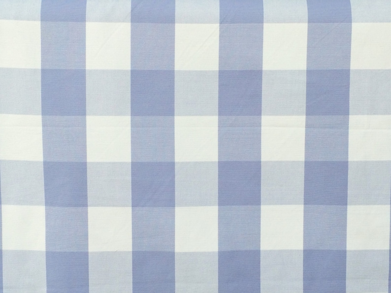 Blue Bell Gingham Check Cotton Fabric By The Yard,Upholstery Fabric,Drapery Fabric,Shower Curtain Fabric,Wholesale Fabric,Pure Cotton Fabric