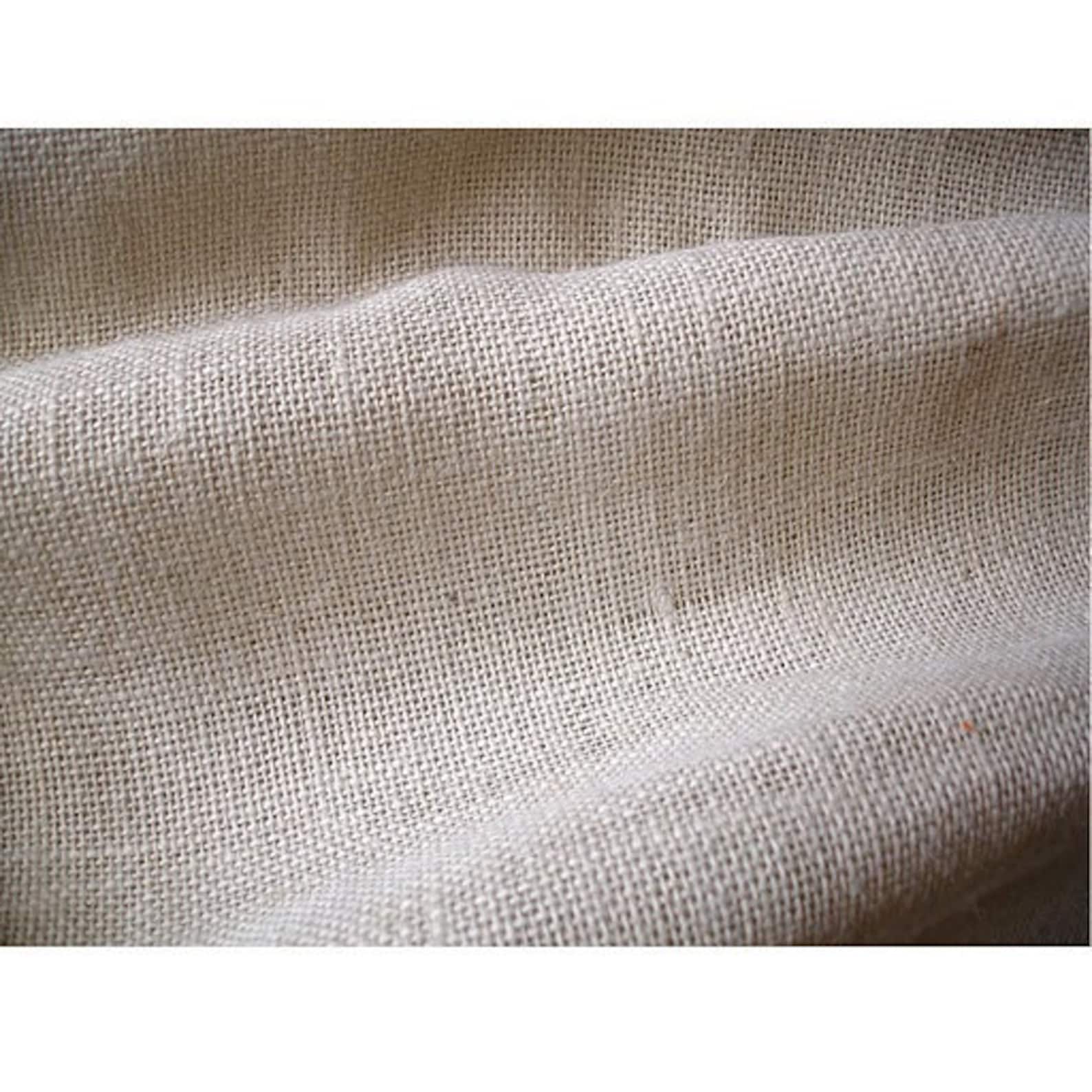 Ivory Burlap Fabric 1 Yard Etsy