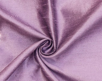 Lilac Art Silk Fabric By The Yard, Faux Silk Curtain Fabric, Dress Fabric, Wholesale Art Silk Fabric, Slub Faux Silk Fabric