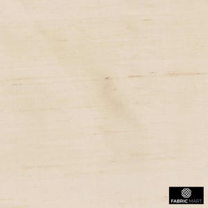 May include: A close-up of a smooth, off-white fabric with a subtle, woven texture. The fabric has a slightly iridescent sheen.