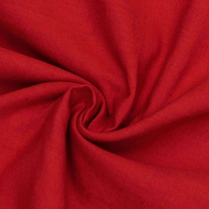 Roter Baumwoll-Leinen Stoff Meterware, Dekorativer Leinenstoff, Großverkauf Leinenstoff, Leinenstoff Für Vorhänge, Bekleidung Leinenstoff