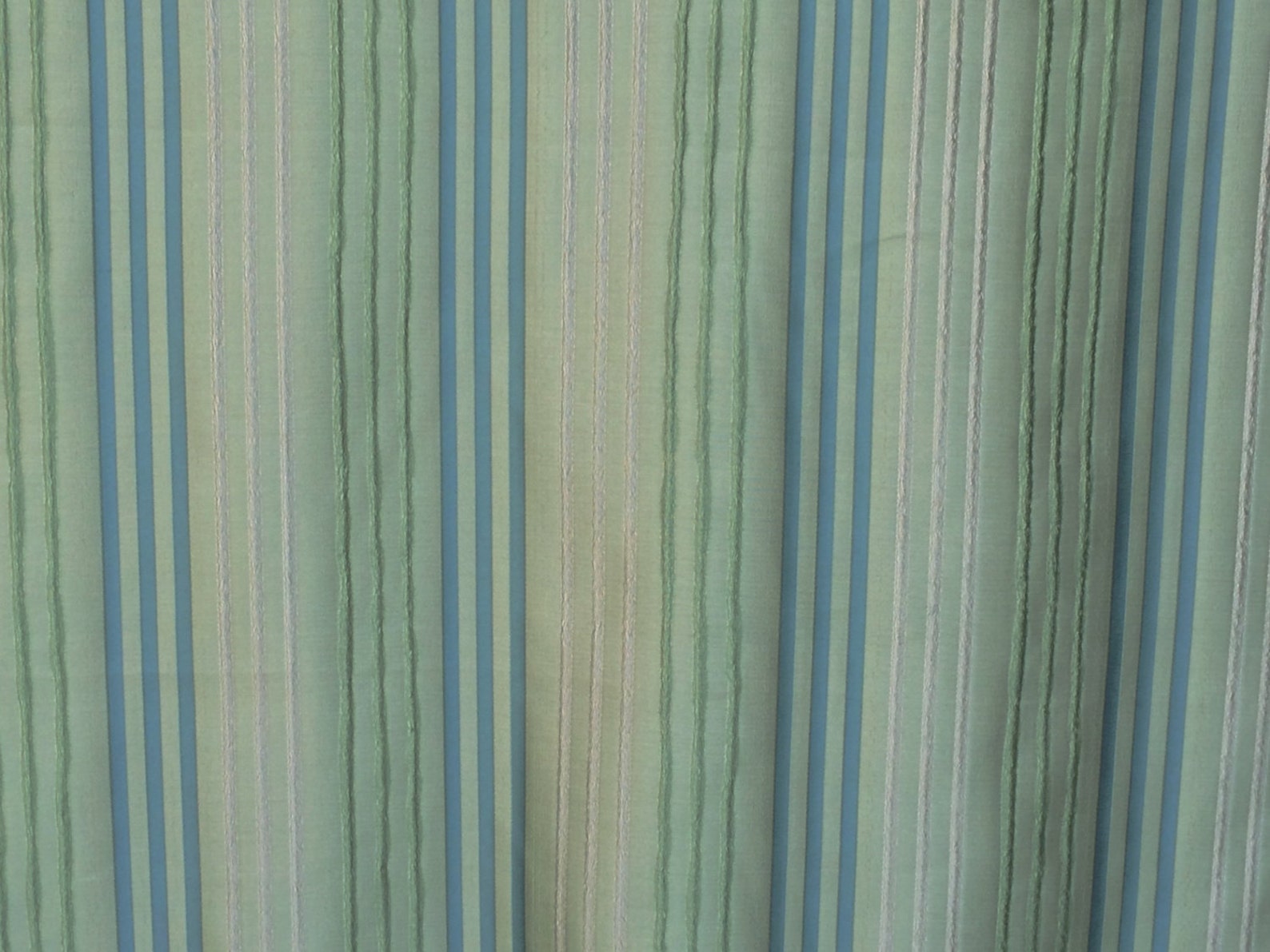 Green Stripes Curtain Fabric by the Yard Upholstery Fabric Etsy