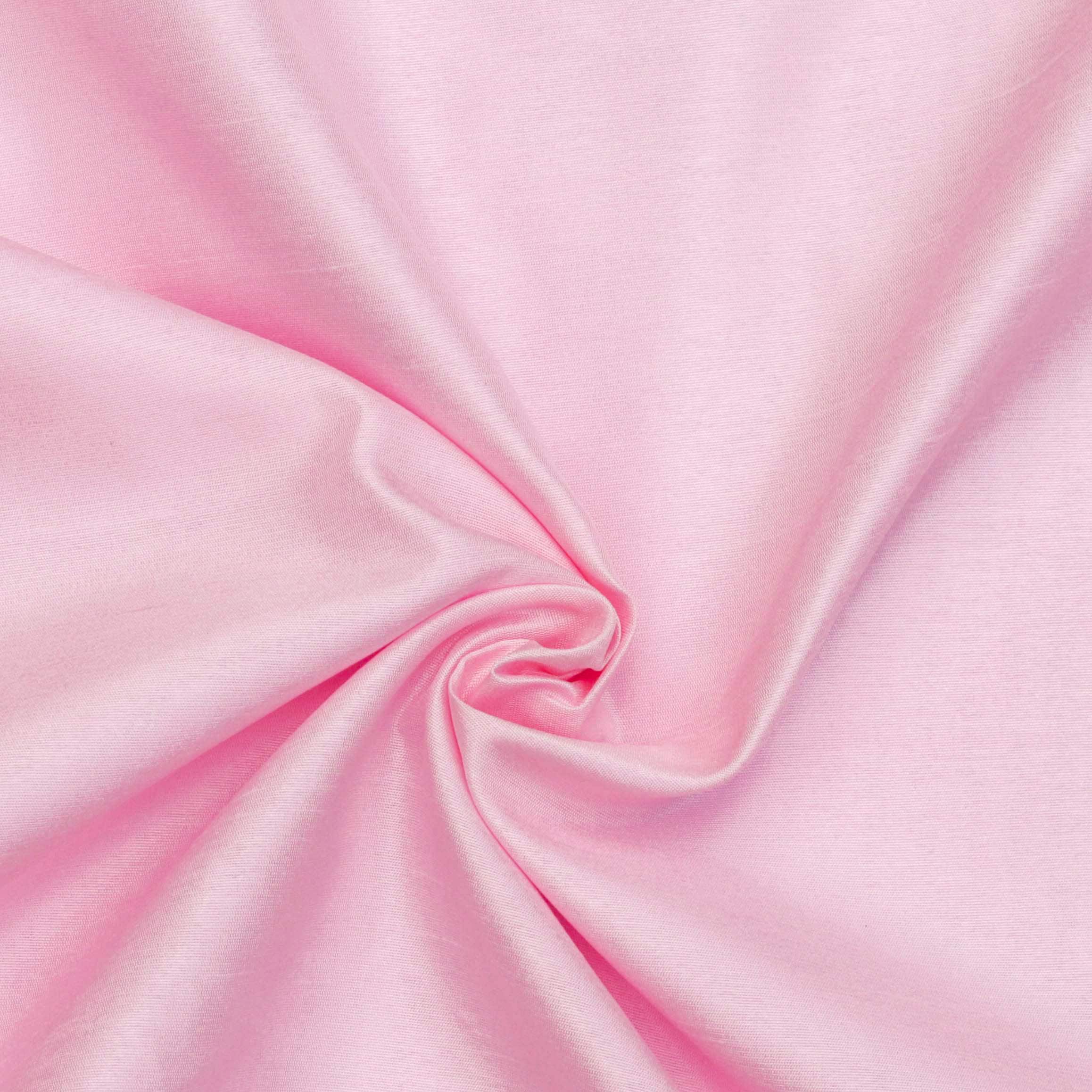 Soft Pink Art Silk Curtain Panels Faux Silk Curtains Rod Etsy