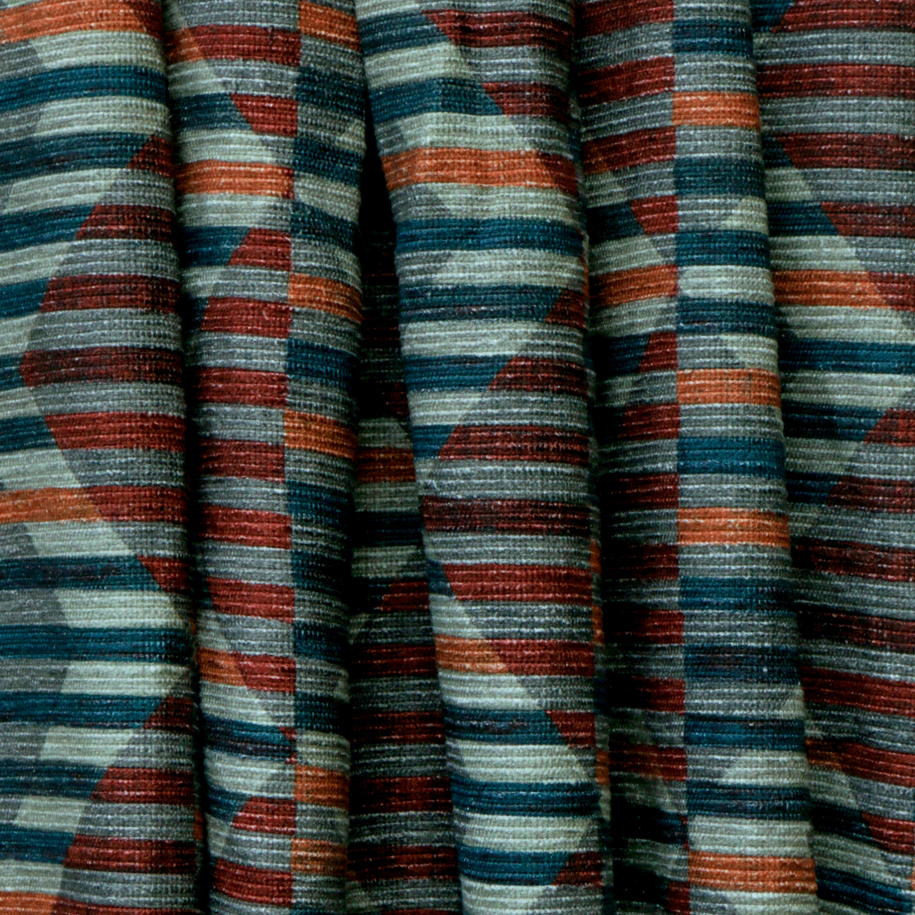 Retro Lines Printed Corduroy Fabric By The Yard Printed | Etsy
