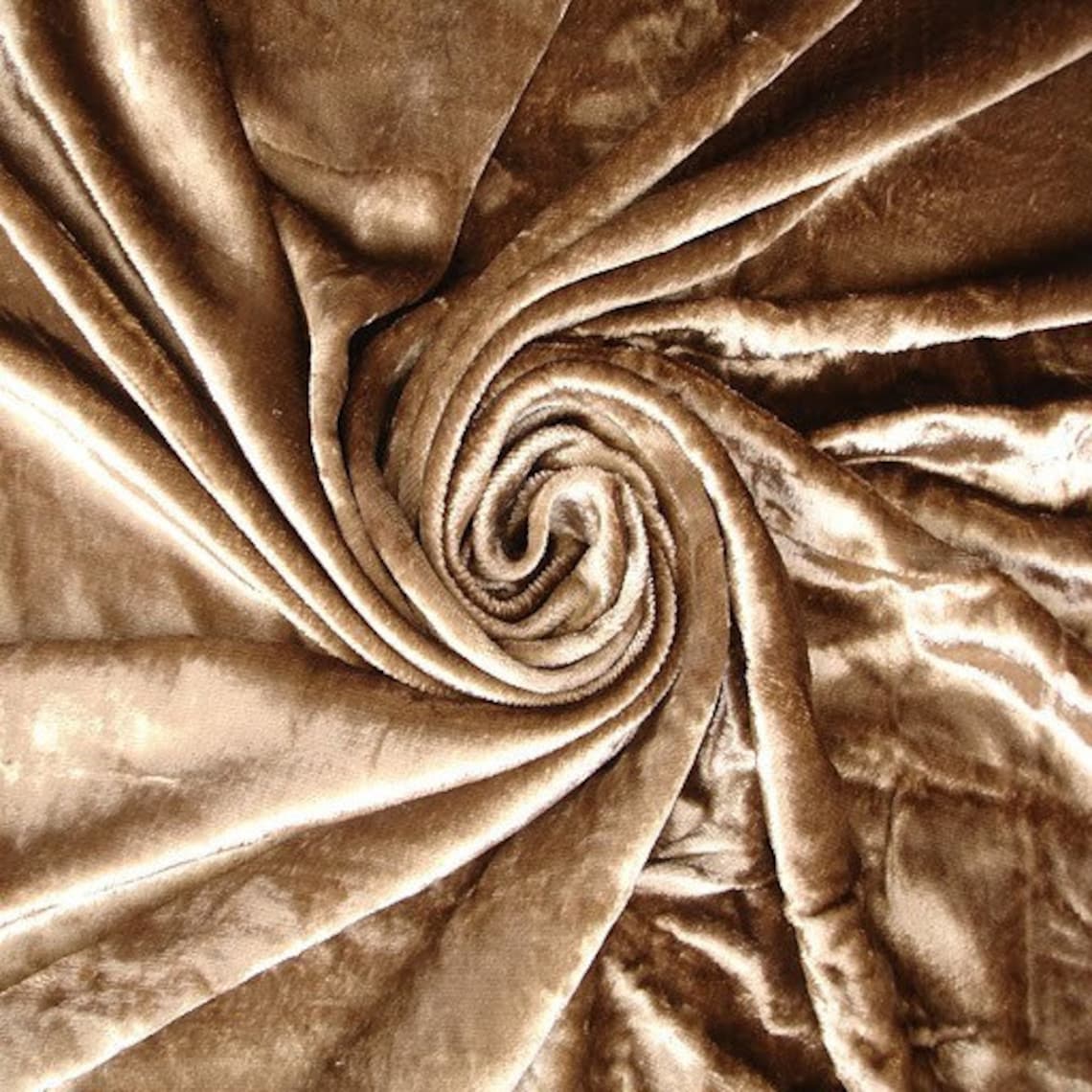 Light Brown Velvet Fabric Yardage Curtain Fabric Fashion Etsy