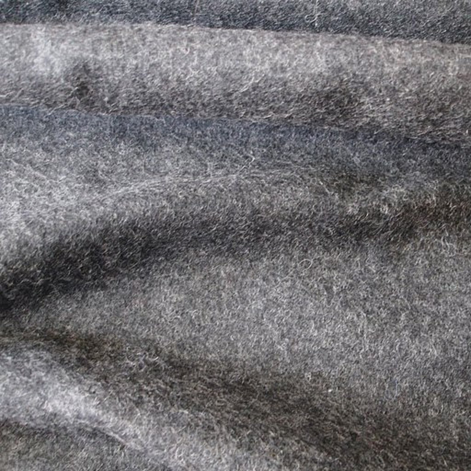 Charcoal Grey Felt Fabric 1 Yard Etsy