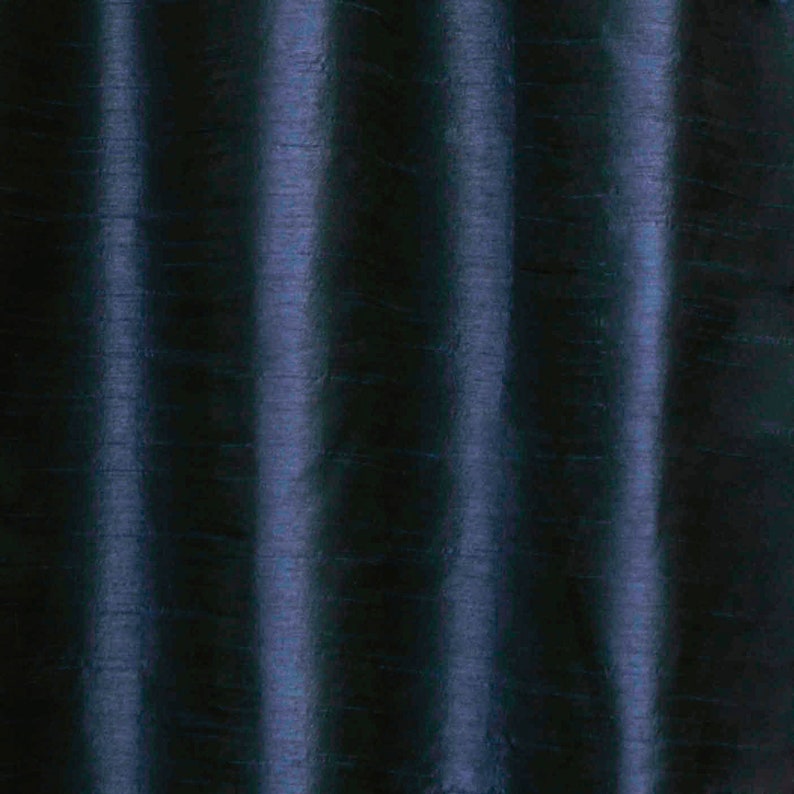 Faux Silk Curtain Fabric Wholesale Art Silk Fabric Dress Fabric Slub Faux Silk Fabric Navy Blue Art Silk Fabric By The Yard