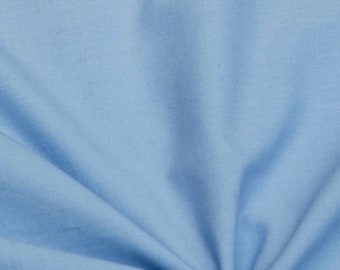 Light Blue Cotton Linen Fabric By The Yard, Decorative Linen Fabric, Wholesale Linen Fabric, Linen Fabric For Curtain, Linen Fabric Apparel