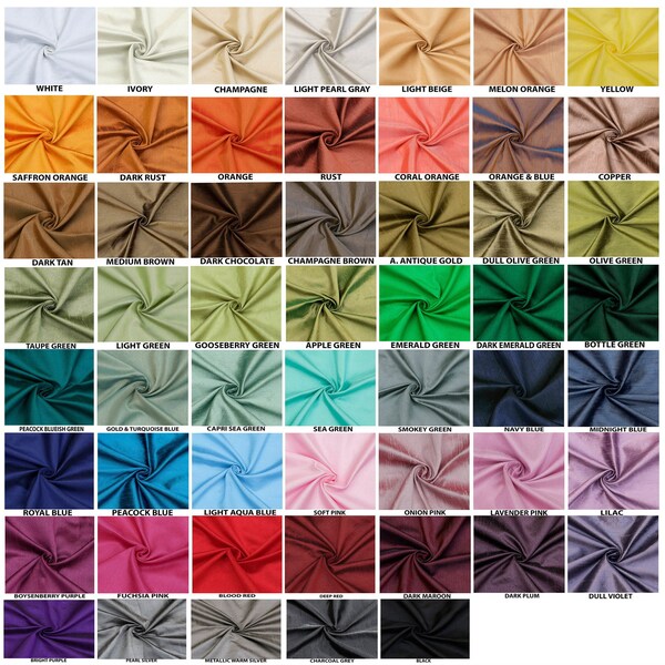 Faux Silk Fabric Etsy