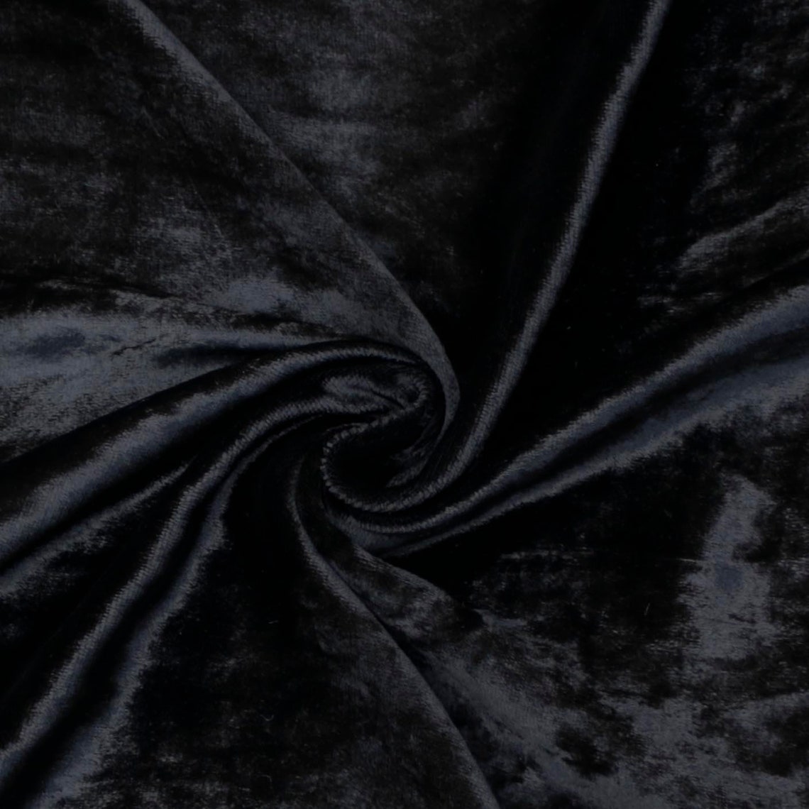Black Velvet Fabric By The Yard Rayon Velvet Fabric Velvet Etsy