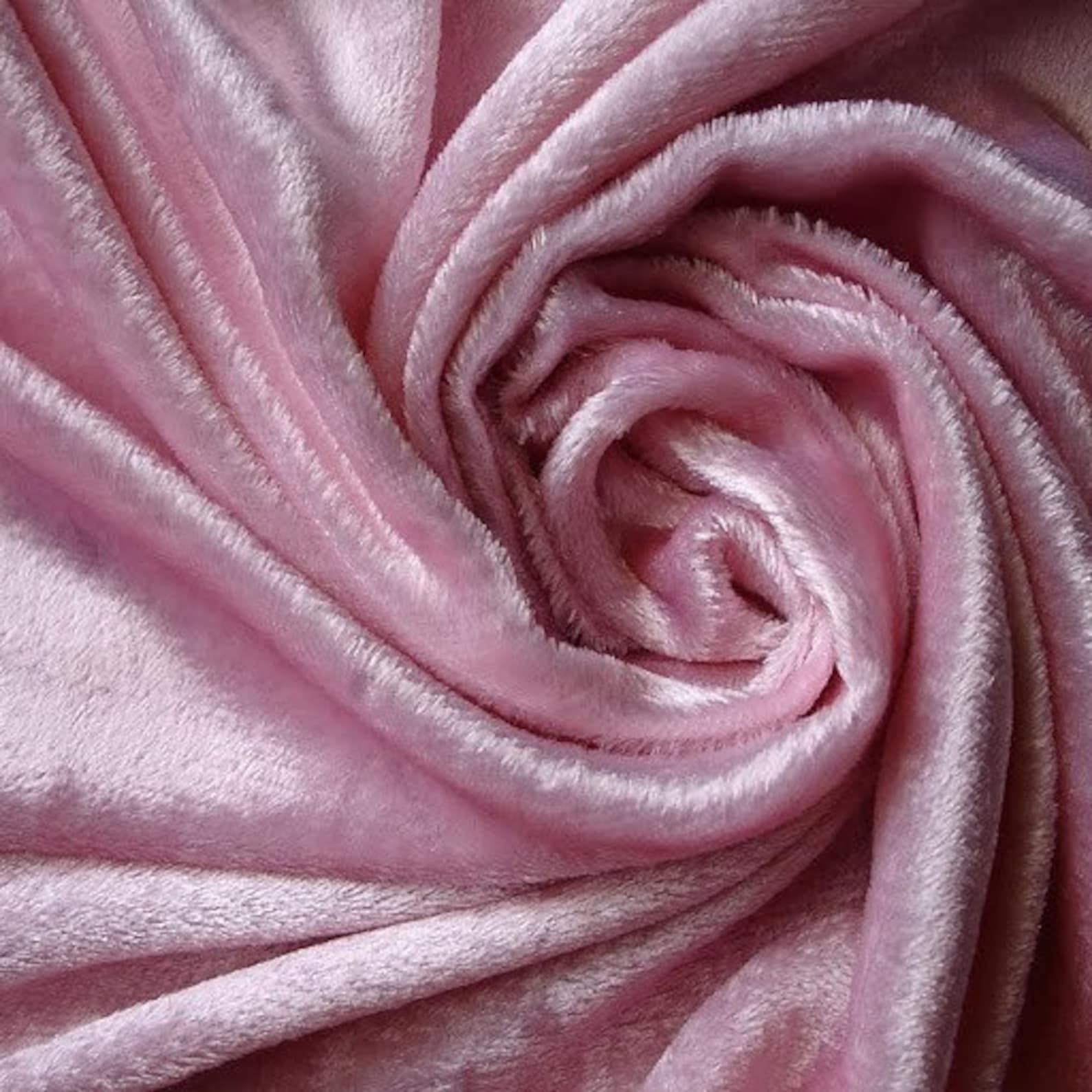 Light Pink Velvet Fabric Yardage Curtain Fabric Fashion Velvet Etsy
