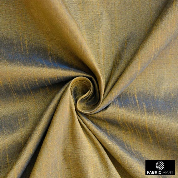 art silk dress material Noorani Golden Dola Silk Dress Material Set with Dabka & Bead Work