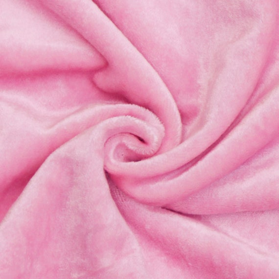 Light Pink Cotton Velvet by the Yardupholstery Weight Etsy