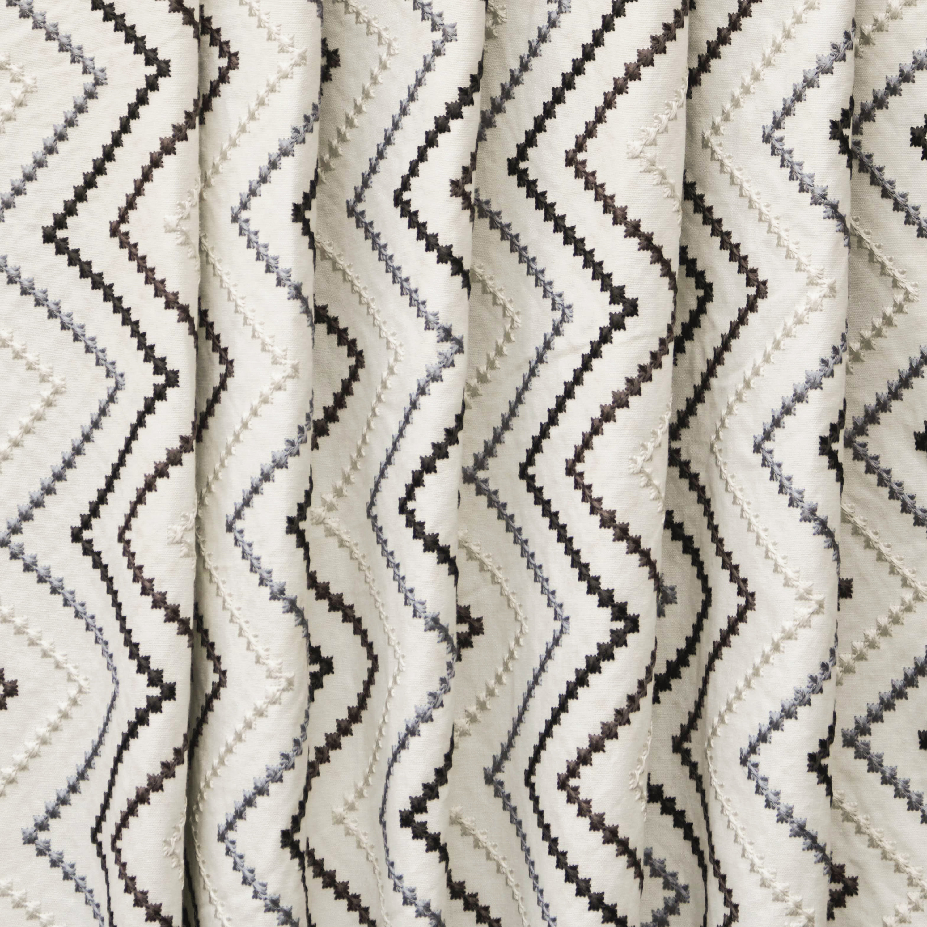 Embroidered Diamonds Fabric By The Yard Cotton Embroidered Etsy