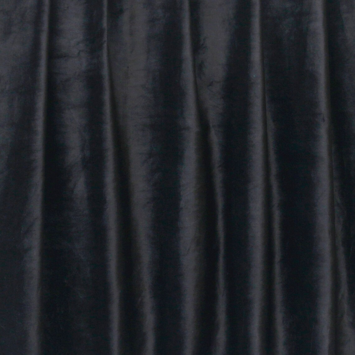 Black Cotton Velvet by the Yard Upholstery Weight Fabric Etsy